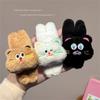 Cute Cat Ears Hair Clip for Women and Girls Soft Fabric Hair Accessory Hairpin Hairpieces for Daily Wear and Parties