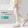 Summer Lace Mesh Anti-Mosquito Cropped Leggings for Girls – Cute & Breathable Korean Style