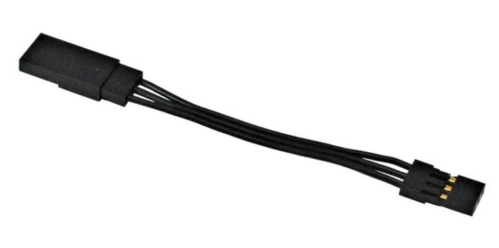 SANWA BLACK Short Lead Harness Z Connector 50L 107A20511B