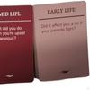 150Pcs Life Story Interview Cards Role Play Game for Holiday Children Family
