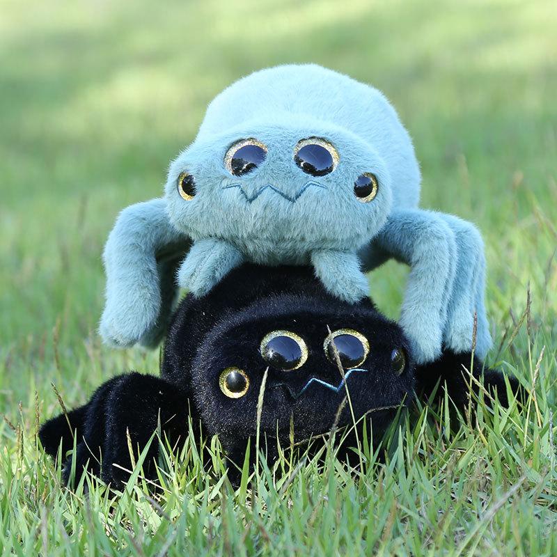 Jouet Araignée en Peluche à Quatre Yeux Pour Enfants et Adolescents Cadeau de Collection