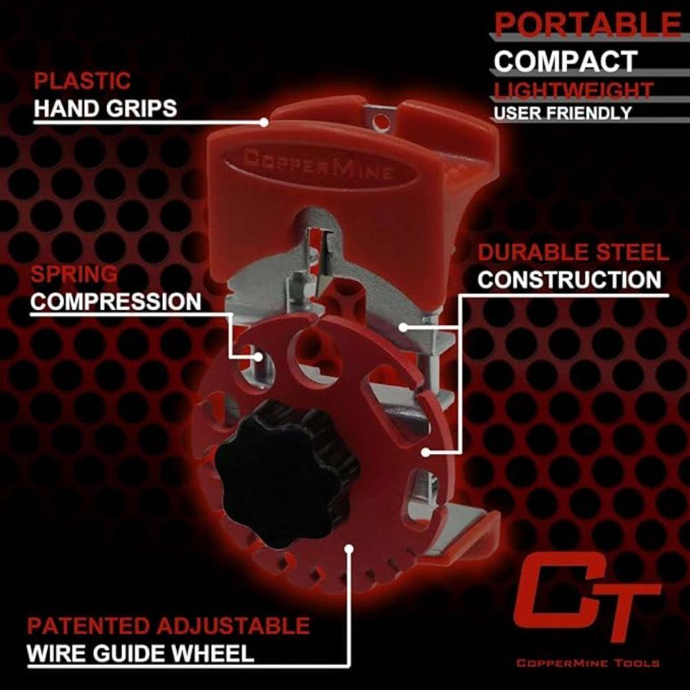 Handheld Wire Stripper Tool Versatile On-The-Go Stripper Durable Stripping Machine Quick