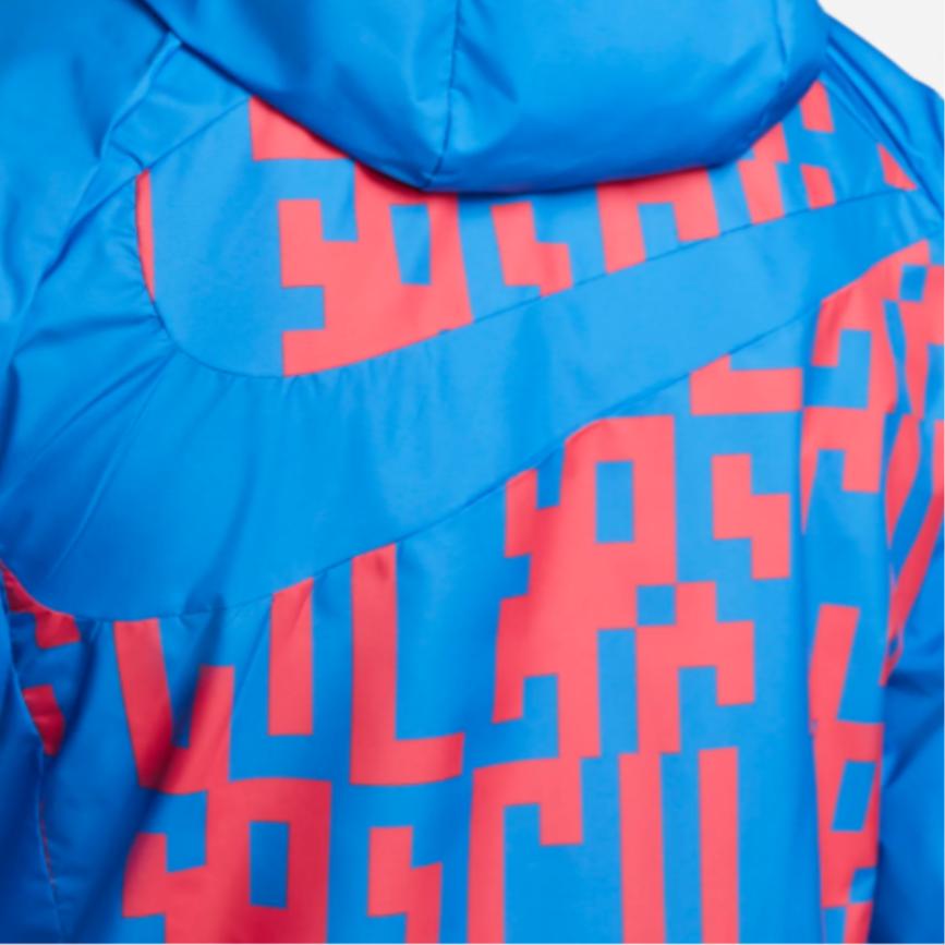 Nike Sportovní oblečení Sport Essentials Pánská tkaná bunda proti větru Modrá DJ9663-403