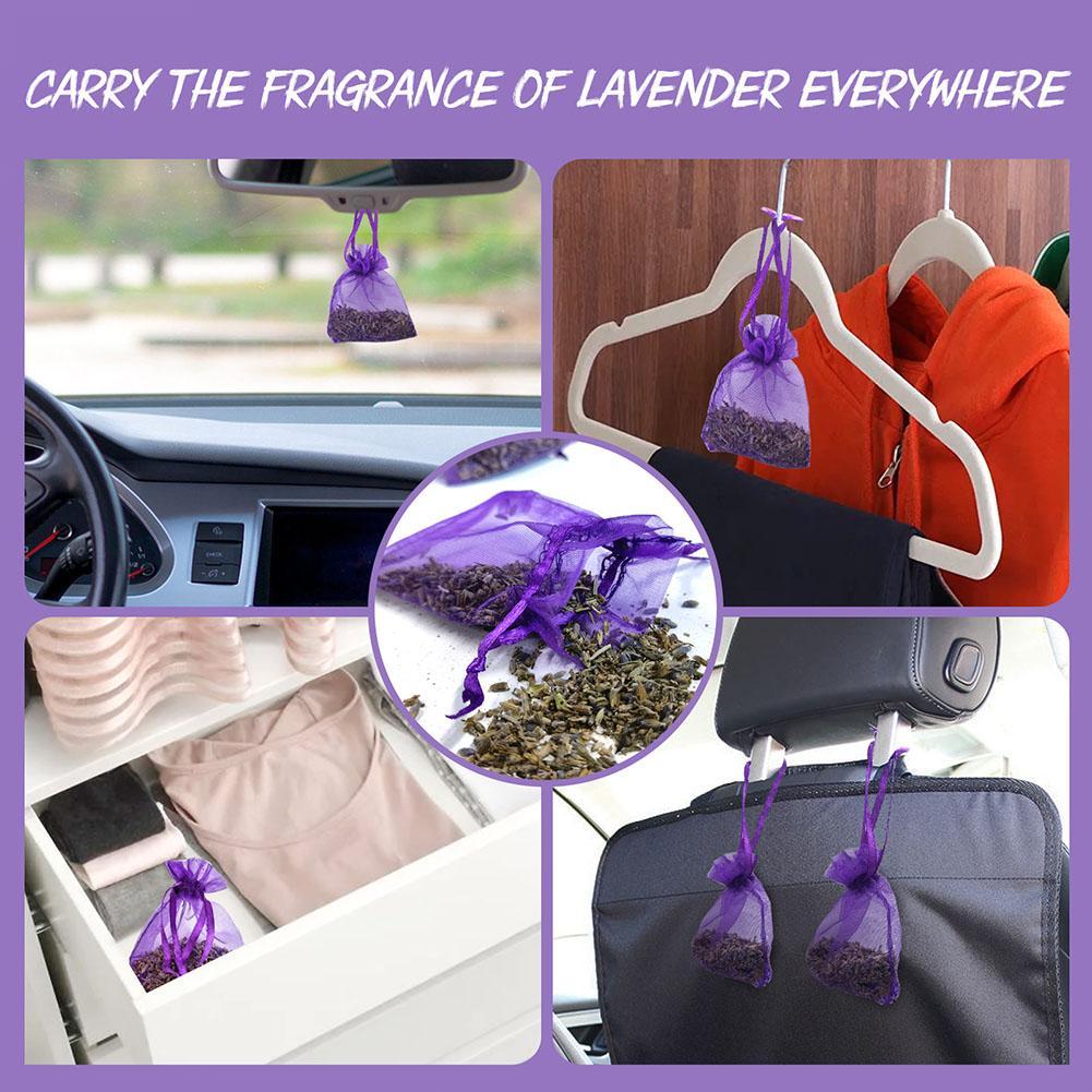 Lavender Sachet Fragrance Car Car Home Wardrobe Shoe Hanging Home Sachet Air Fragrant Car Cabin B5A9