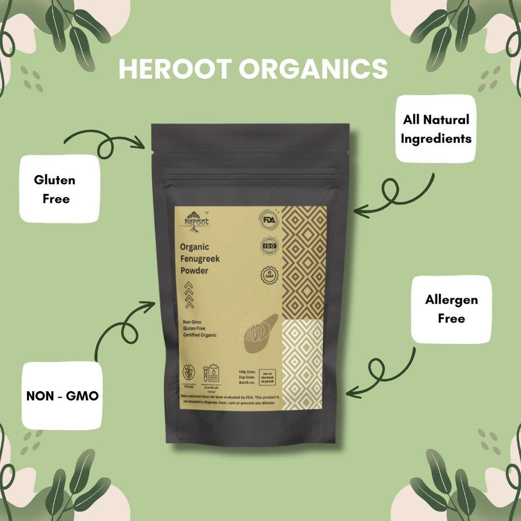 Heroot Fenugreek Seed Powder | Methi Powder | Plant Ingredient for Cooking