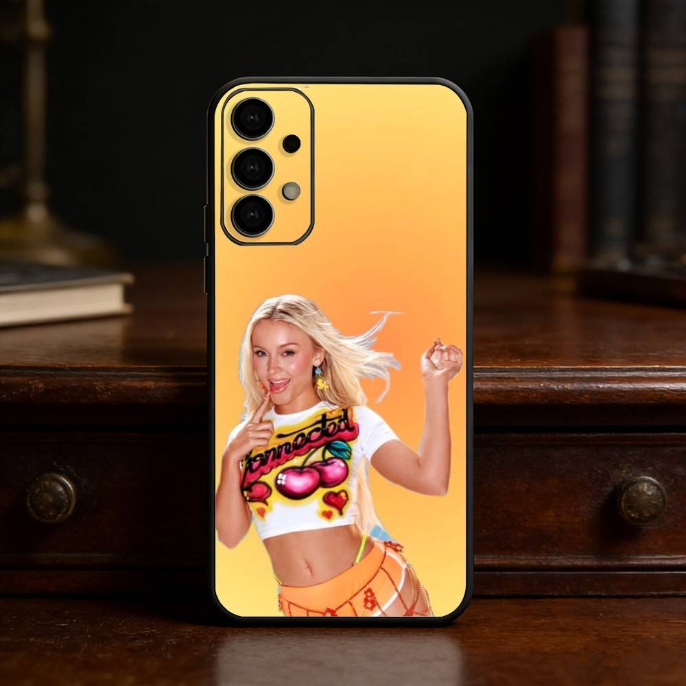 Zara Larsson Venus Handyhülle Für Samsung S25,S24,S21,S22,S23,S30,Ultra,S20,Plus,Fe,Lite Schwarze Hülle