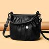 Retro Crossbody Single-shoulder Bag Large Capacity Simple and Fashionable Hand-held Bucket Bag
