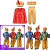 Kostým Aladina pro děti z polyesterové látky pro jevištní představení a halloweenský cosplay