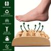 Massage Foot Roller Dual Wooden Stress Relief Roller Acupressure Massage Plantar Relaxation Shiatsu Massage for Foot Leg Back