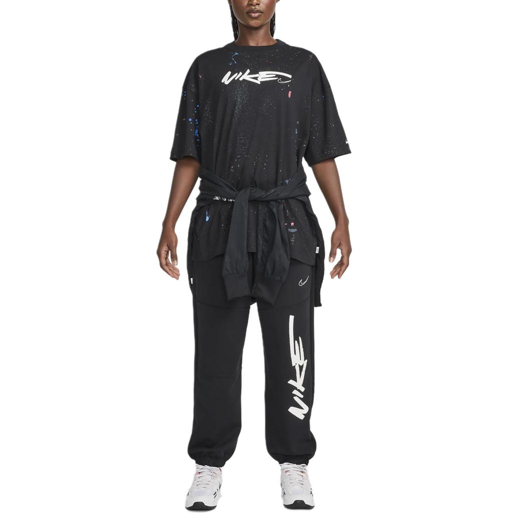 Nike X Futura Womens Breaking Oversized T-shirt (Asia Sizing) Black Women Streetwear FZ0284010