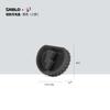 For ZEEKR 001 009 7X 2025 2024  Charging port protective cover Silicone integrated magnetic cover car charging accessories