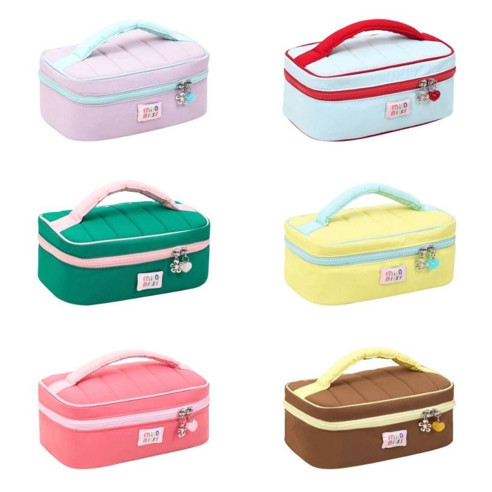 Handheld Toiletry Storage Bag Large Capacity Portable Cosmetic Organizer  Outdoor