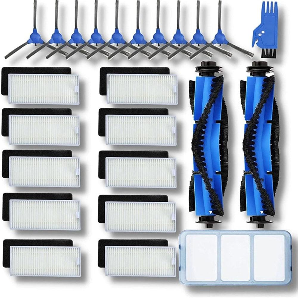 

1 Set For Eufy Robovac 11S/15C/30C/35C Robot Vacuum Cleaner Filter Kit Side-Edge Brush Main Brush A