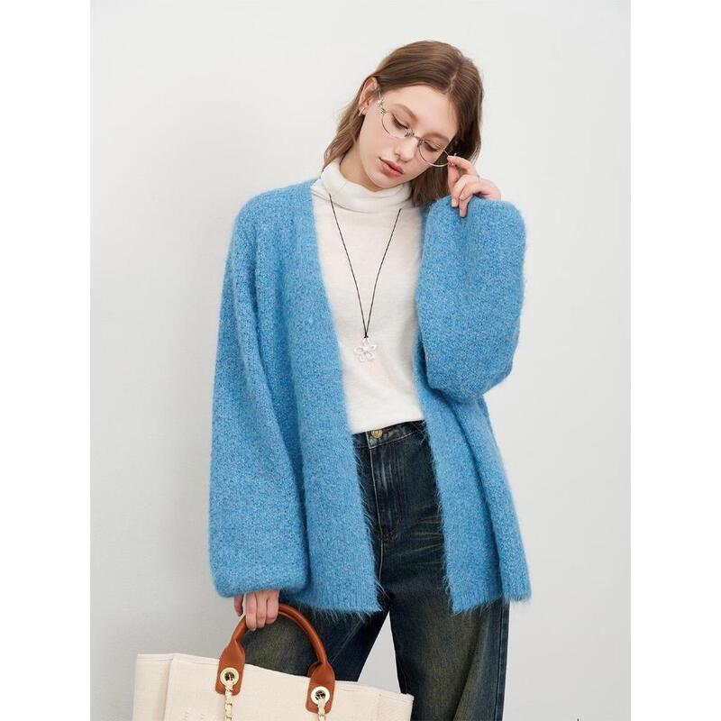Women s Plus Size Relaxed Knit Cardigan XXL