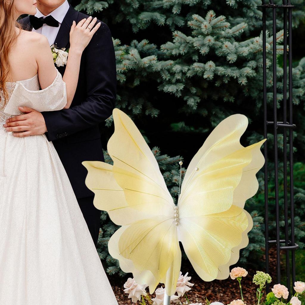 Artificial Butterfly Decoration for Baby Shower Decor Party Supplies Holiday