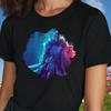 Women's T-Shirt Knight With Sword and Shield Motif Cotton Size S To 3XL Vintage Casual Soft Top For Everyday Wear