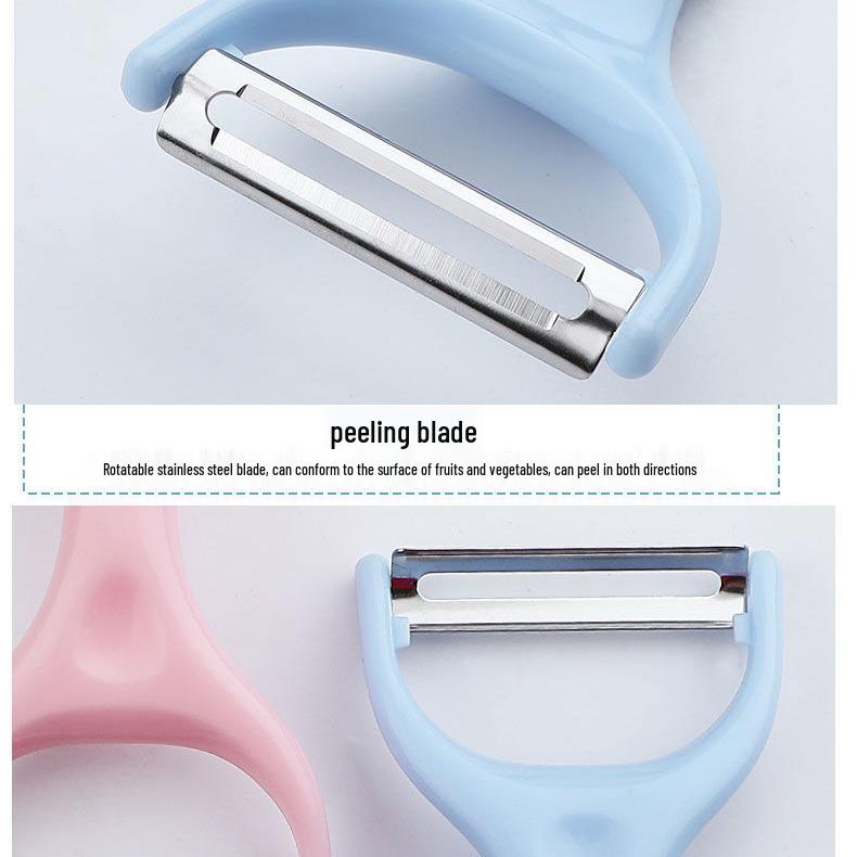 Stainless Steel Multi-color Peeler & Grater for Kitchen