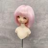 Doll Wig for and and Straight Heat Resistant Handmade DIY Doll Making Hair Accessories 1/3 1/6 BJD/SD Dolls, Curly, Long, Hair, (180°C), (H, 1/6)