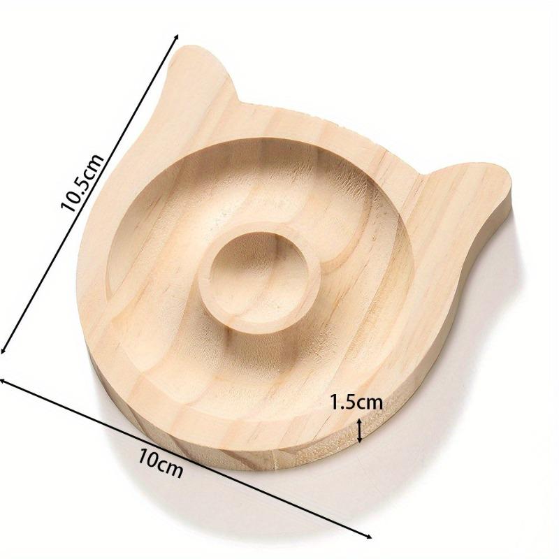 1Pc Wooden Bead Tray, Jewelry Design Tray, Tool Tray, DIY Handicraft Jewelry Bracelet Display Stand, Measuring Scale Tray