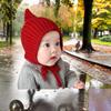 Warm Knitted Hat For Children; Protective Ear Covering; Perfect For Winter Fashions And Photoshoots