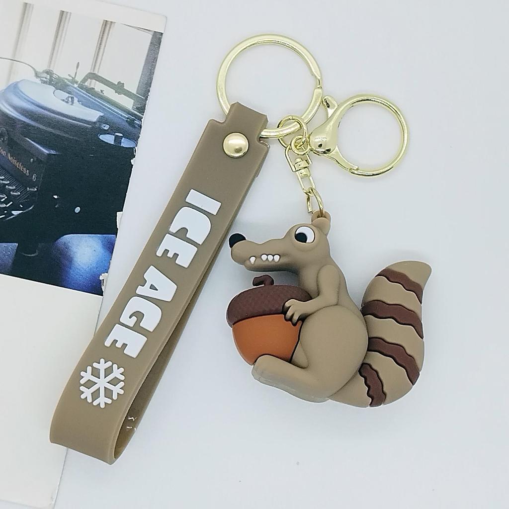 Creative Ice Age Cartoon Keychain Pendant Charm