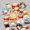 South Park Mens Many Faces Of Cartman T-Shirt