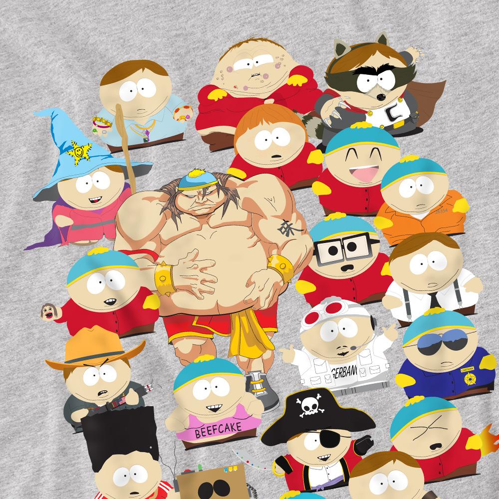 South Park Mens Many Faces Of Cartman T-Shirt