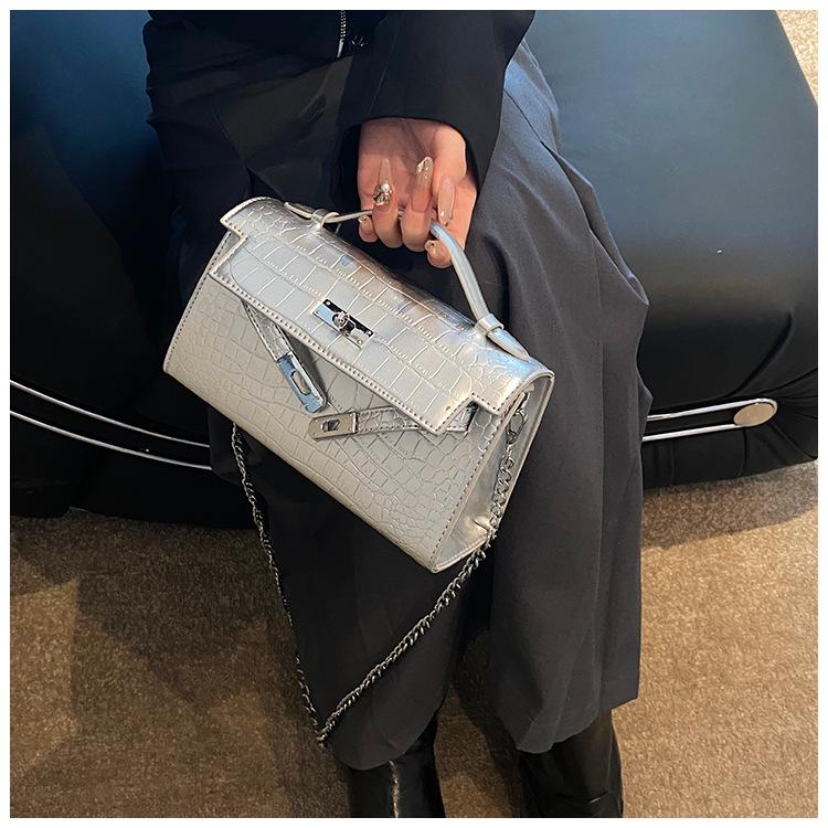 2025 Women's Fashion Crocodile Texture Crossbody & Shoulder Bag