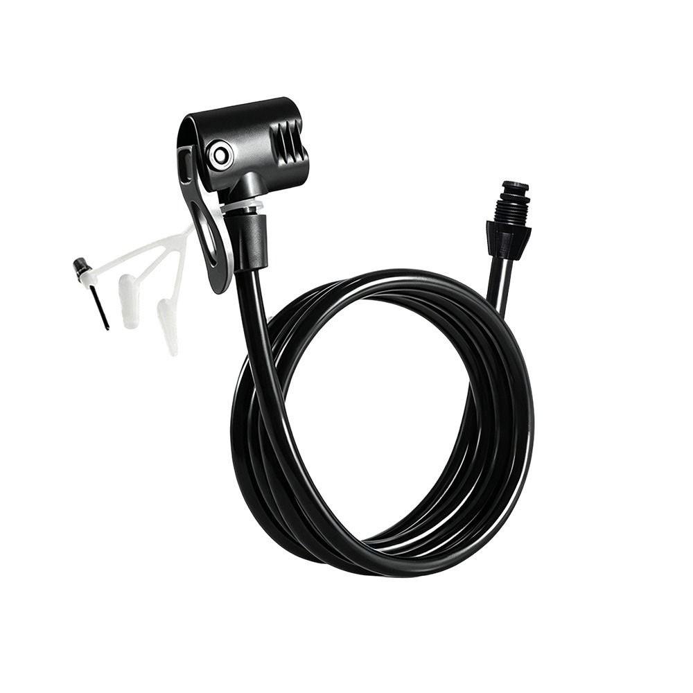 Metal/Plastic Bicycle Air Pump Extension Tube Pump Tire Inflator Nozzles Bike Accessories