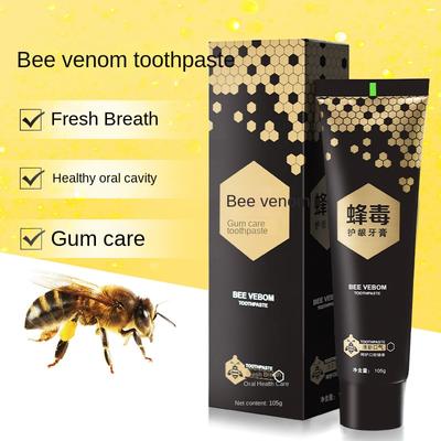 Méhméreg fogkrém 105 g ínyápoló Bright White Gum Fresh Breath felnőtt fogkrém aktív peptid bioenzim javítja az ínyproblémákat