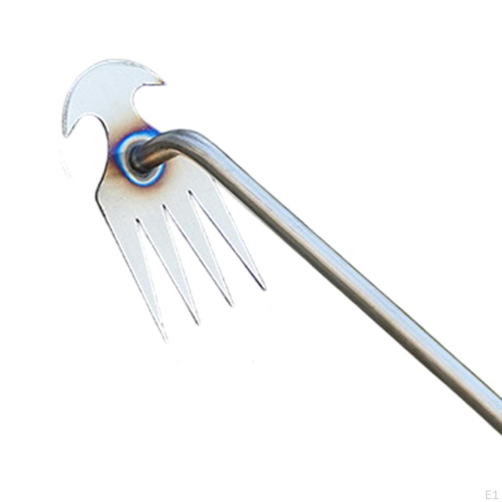 Garden Stuffing Tool Stainless Steel, Portable, Ergonomic Design Comfortable Weeds Puller for