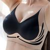 Nahtloser Damen Lifting, Sammelnder, Ohne Stahlbügel, Anti-Hängebusen, Zurückziehender Sekundärbrust BH-Überzug