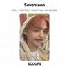 Seventeen SPILL THE FEELS CARAT Ver. UNIVERSAL Official Photocard