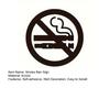 Acrylic No Smoke Sign Self-adhesive Business Office Restaurant Public Place Smoke Ban Warning Sign Wall Decoration