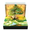Tree of Life 3D Paper Carving Calendar and Sticky Notes Desk Ornament