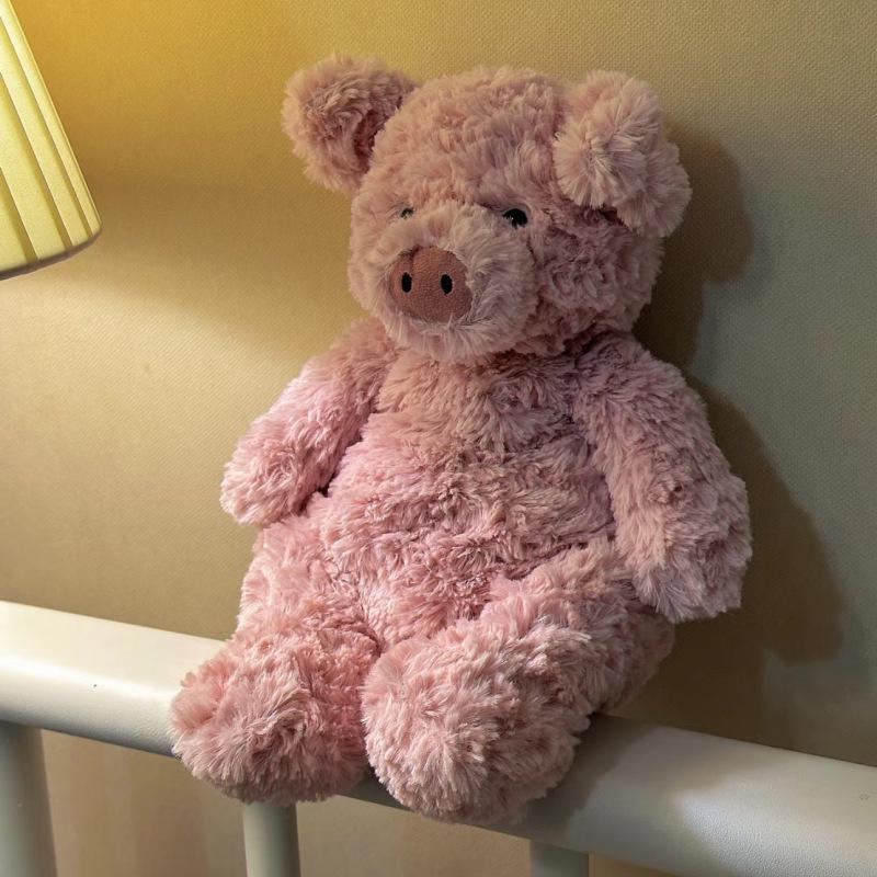 Barnaby's Pink Pig Plush Toy - Comfort Doll Pillow Gift for Girls