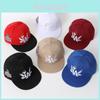 La Hip Hop Baseballkappe Mit Gestickten Buchstaben Für Den Sommerlichen Sonnenschutz