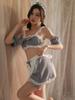 Sexy Lingerie Lolita Kawaii Mini Bikini Japanese Anime Cosplay Underwear Set Naughty Erotic Highcut Backless Women Costumes