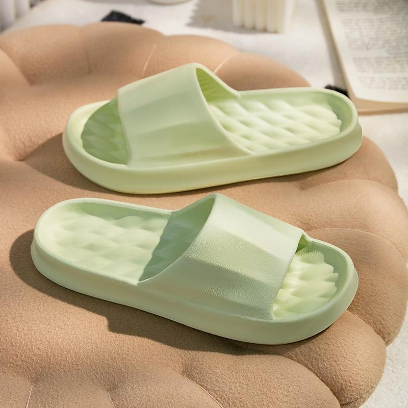 EVA Schlüpfsandalen neue Karomuster coole Hausschuhe Paar Indoor-Flip-Flops