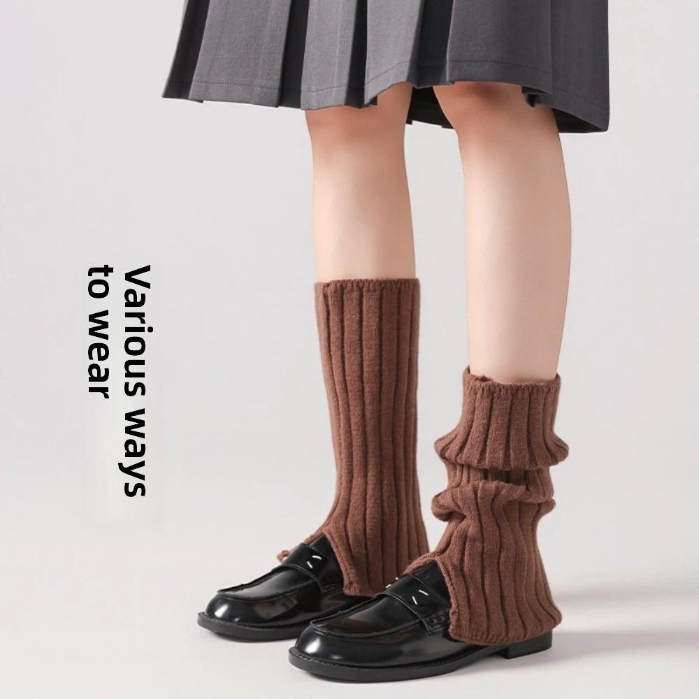 Harajuku Y2K Leg Warmers Balletcore Style Boots Cover Sweet Long Tube Stockings  Autumn/Winter