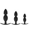 Silicone Wearable Anal Plug Anal Beads Dildo Butt Plug Prostate Massager For Beginners Experienced Adults Sex Toys Anal Dilator