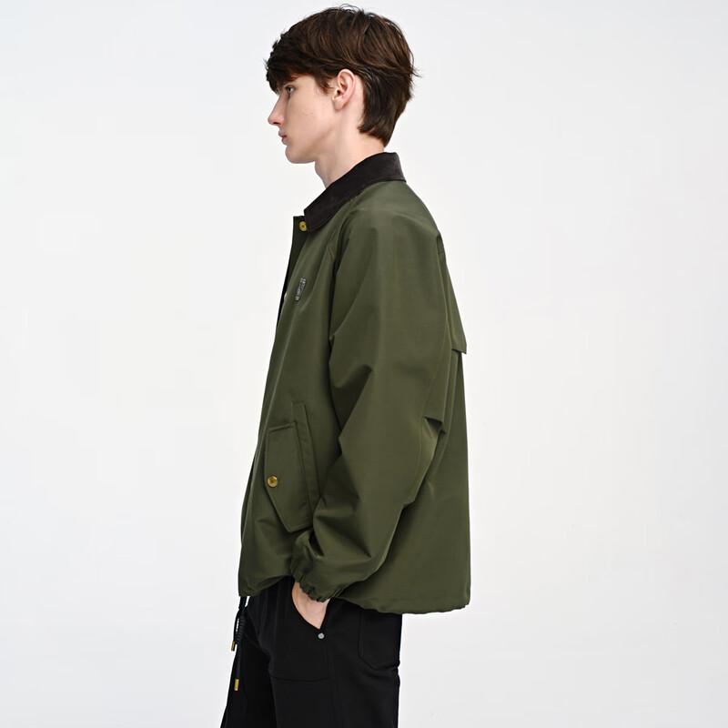 Navigare Casual Turn-Down Collar Short Jacket