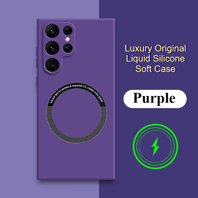 Liquid Silicone Anti-drop Soft Case For Samsung S26 Ultra S25 Edge S24 Plus FE A57/37/17/07 A56/36/26/16/06 Protector Back Cover