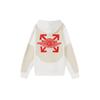 Jordan X OFF-WHITE Bluza z haftowanym logo Biała CV0541-134