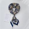 Paisley Print Silk Square Scarf Women Luxury Design 70*70Cm Soft Satin Hairband Neckerchief Office Hijab Headband Foulard Gift