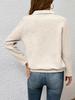 European Trendy Long-Sleeved Textured Hoodie - Women's Casual Autumn Wear