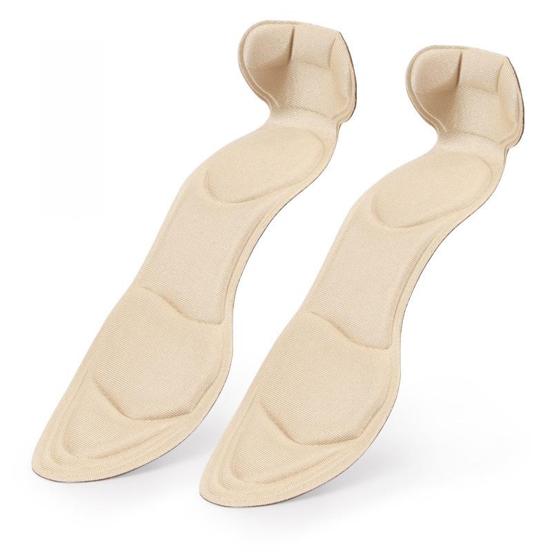 T-shaped Women's Insoles High Heels Comfortable Shock-Absorbing Insoles Shoe Size Adjustment Heel Protector 2Pcs/4Pcs