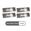 Car Logo Metal Waterproof Sticker Auto Decoration Accessories For Jeep Compass FRenegade Cherokee Wrangler JK Patriot Liberty
