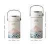 Insulated Hand-held Thermos Cup 316 Stainless Steel Straw Thermal Water Bottle  Practical Gift