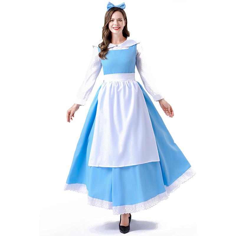 Cosplay New Adult Ladies Cosplay Alice Manor Maid Costume Party Cosplay Costume Set